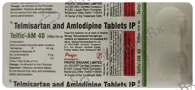Telfic AM 40/5mg Tablet 10s