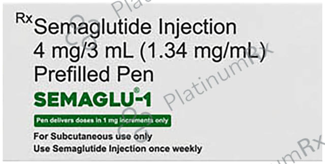Semaglu 1 Pre Filled Pen 1s