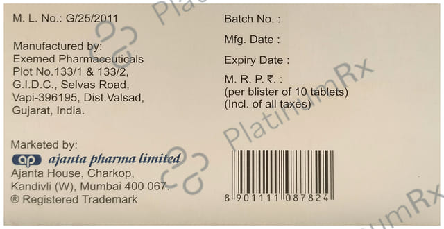 Empalo 25mg Tablet 10s