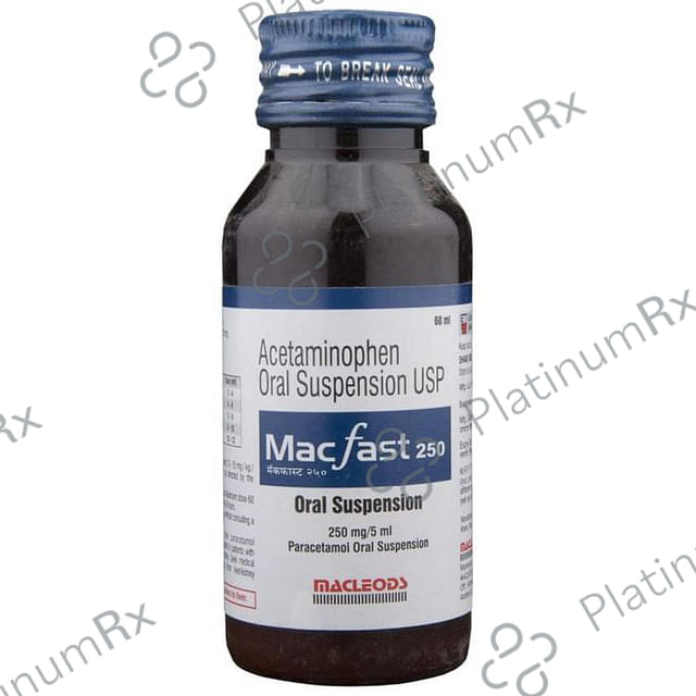 Macfast 250mg Oral Suspension 60ml