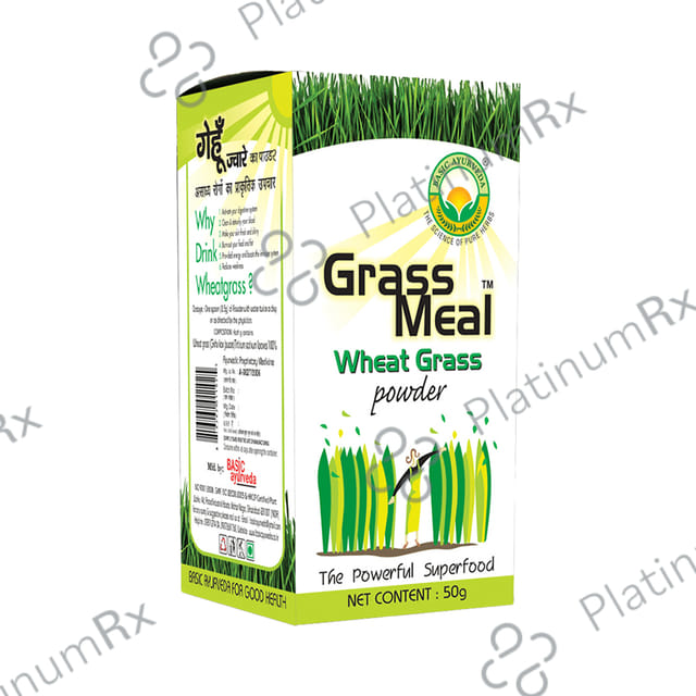 Basic Ayurveda Grass Meal Wheat Grass Powder