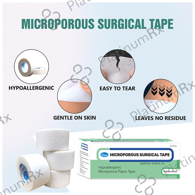 Leeford Microporus Surgical Tape 12.5mm x 9.1m