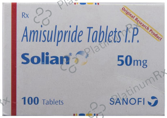 Solian 50mg Tablet 10s