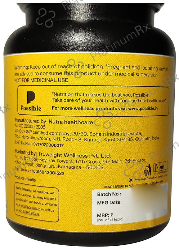 Possible Vitamin C+ Chewable Tablet 30s