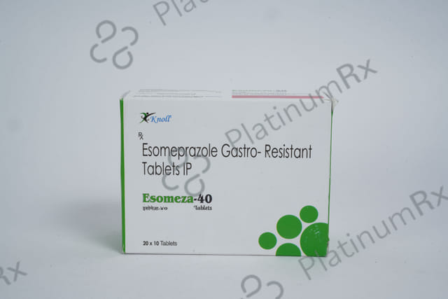 Esomeza 40mg Tablet 10s