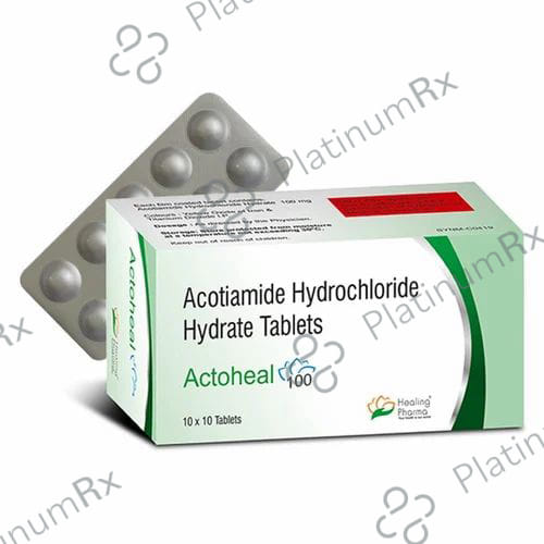 Actoheal 100mg Tablet 10s
