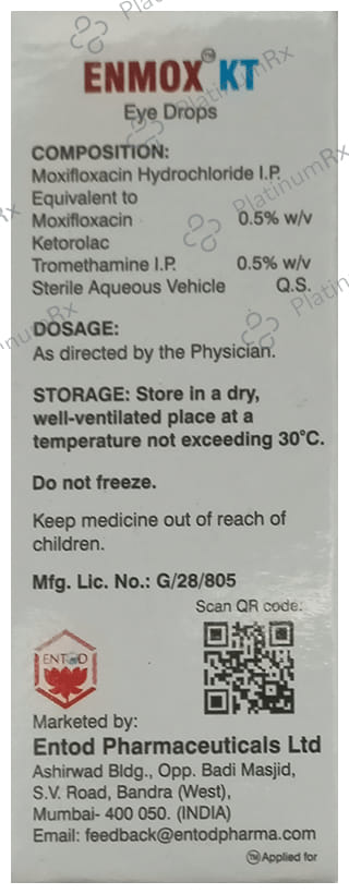 Enmox KT Eye Drop 5ml