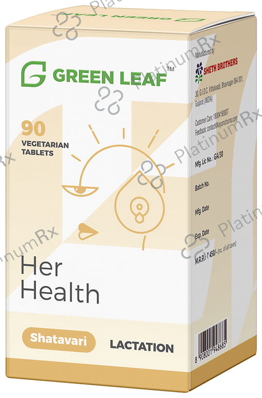 Green Leaf Shatavari Vegetarian Tablet