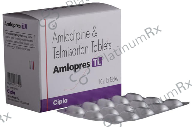 Amlopres TL 5/40mg Tablet 15s