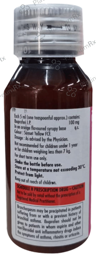 Brufen Junior 100mg Suspension 60ml