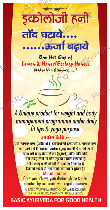 Basic Ayurveda Ecology Honey