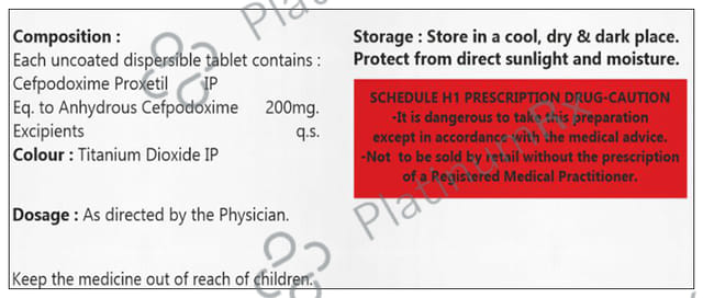 Vaxdox 200mg Tablet DT 10s