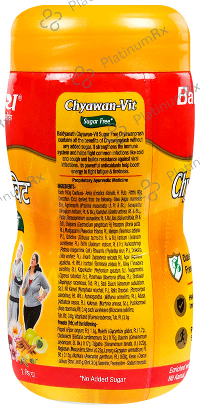 Baidyanath Noida Chyawan Vit Sugarfree Chyawanprash 1kg