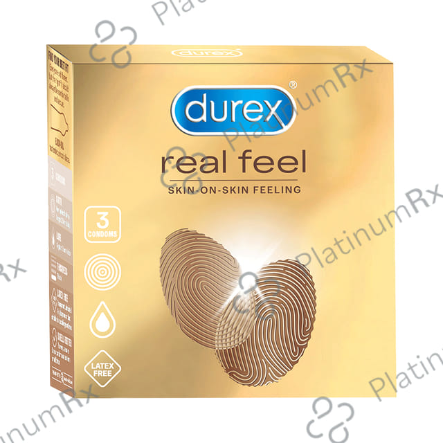 Durex Real Feel Latex Free Condom 3s