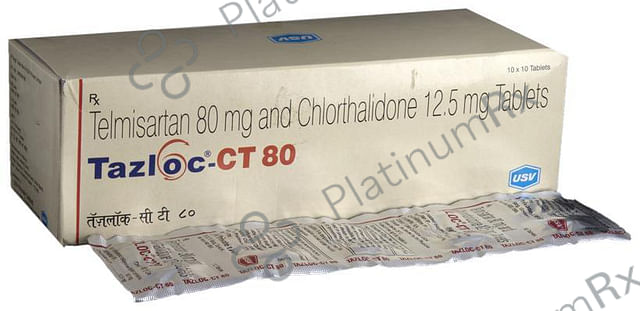 Tazloc CT 80/12.5mg Tablet 10s