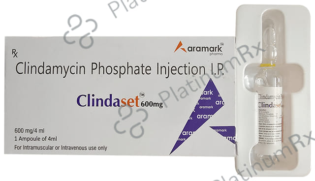 Clindaset 600mg Injection 4 Injection