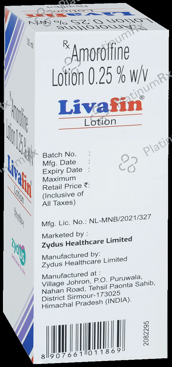 Livafin 0.25% Lotion 30ml