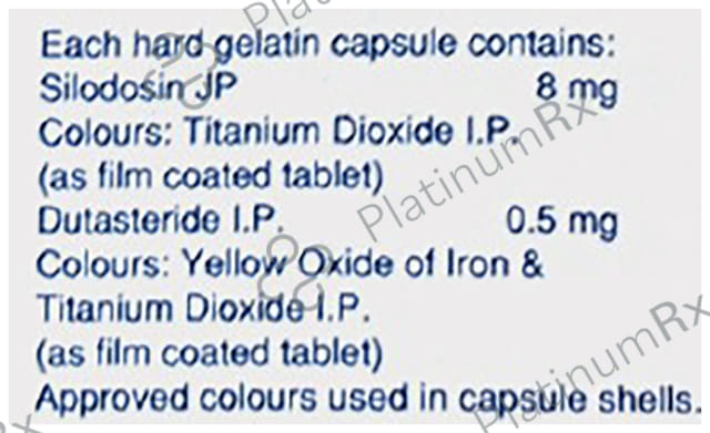 Siloxio D 8mg Capsule 10s