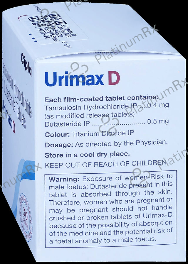 Urimax D 0.5/0.4mg Tablet MR 30s