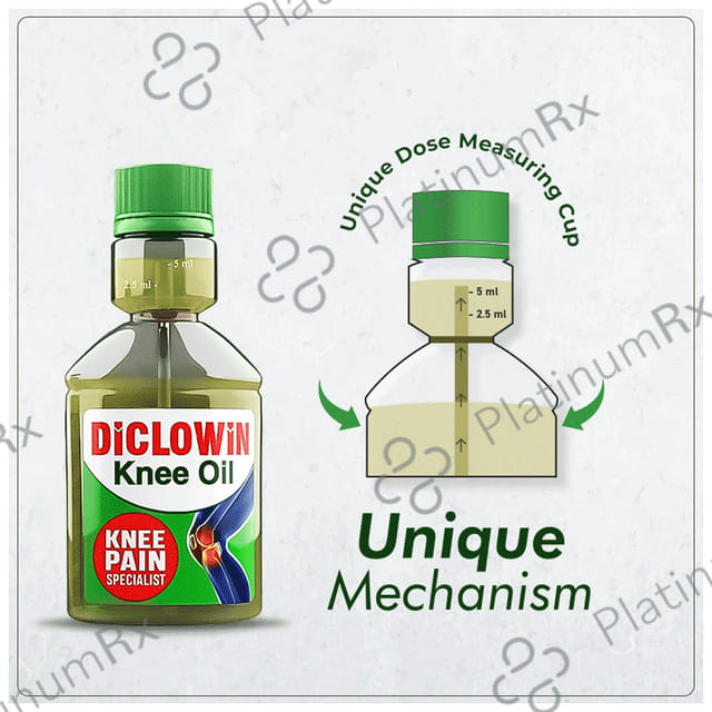 Diclowin Knee Oil 60ml