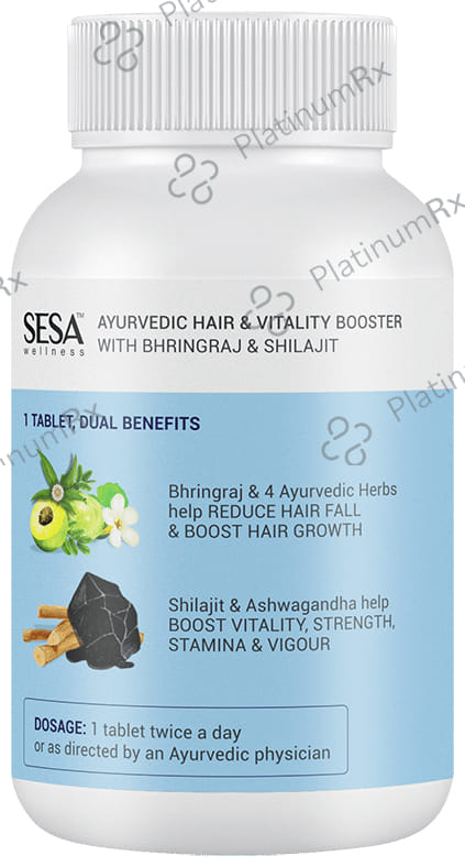 Sesa Ayurvedic Hair & Vitality Booster for Men Tablet
