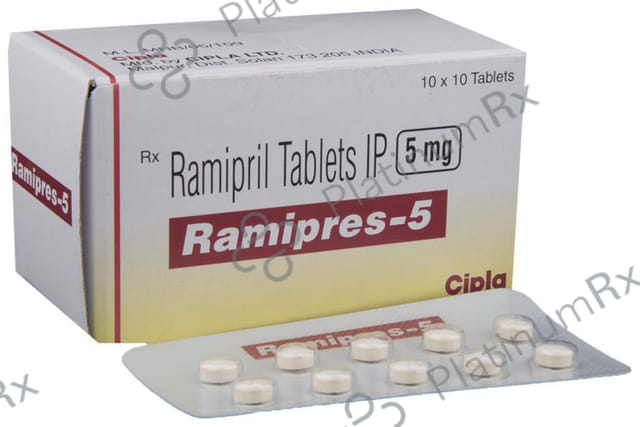 Ramipres 5mg Tablet 10s