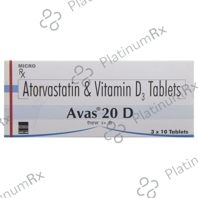 Avas 20 D Tablet