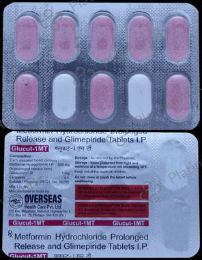 Glucut 1 MT Tablet 10s