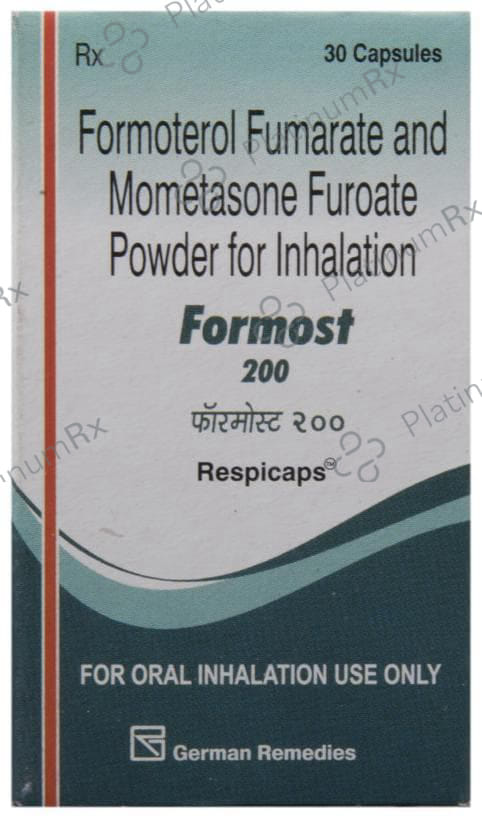 Formost 6/200mcg Respicap 30s