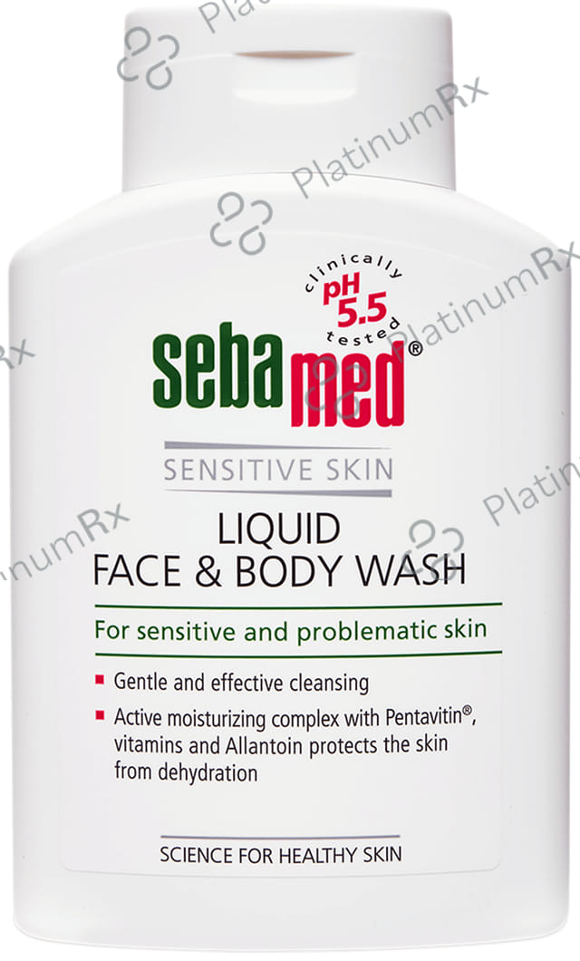 Sebamed Liquid Face & Body Wash 200ml