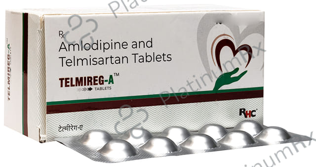 Telmireg A 5/40mg Tablet 10s