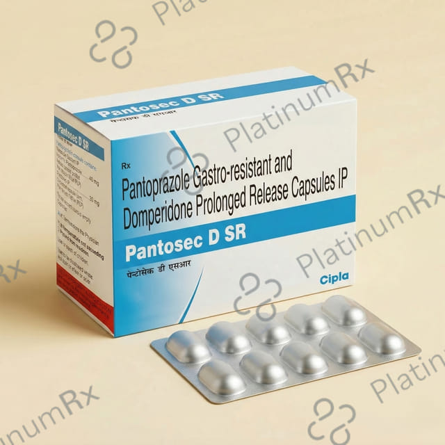 Pantosec DSR 30/40mg PR Capsule 10s