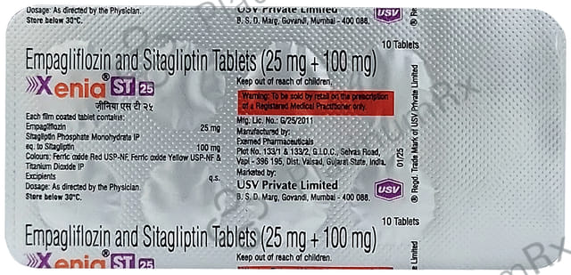 Xenia ST 25mg Tablet 10s