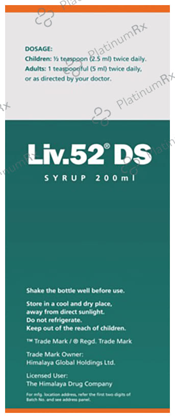 Himalaya Liv 52 DS Syrup 200ml