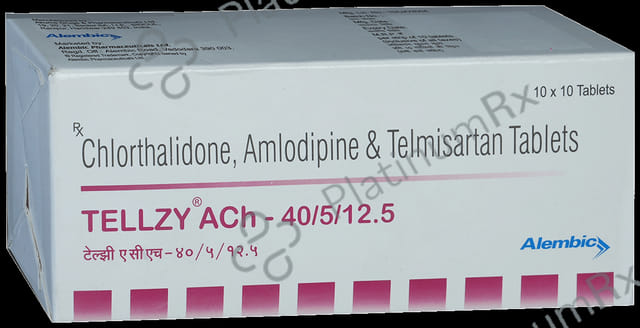 Tellzy Ach 40/5/12.5mg Tablet 10s