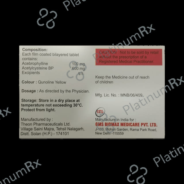 Ablin N 100/600mg Tablet 10s