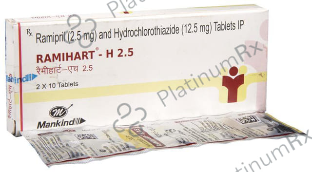 Ramihart H 2.5/12.5mg Tablet 10s