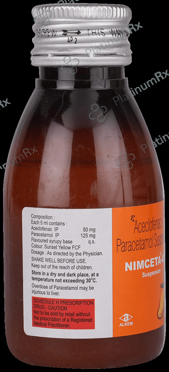 Nimceta AF 50 mg/125 mg Suspension
