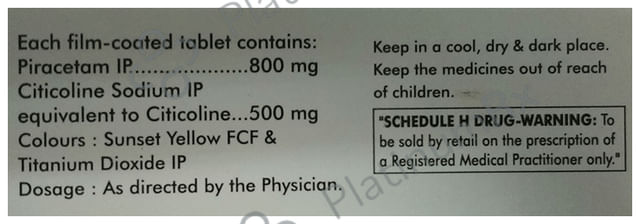 Neurocetam Plus Tablet 10 Tablet