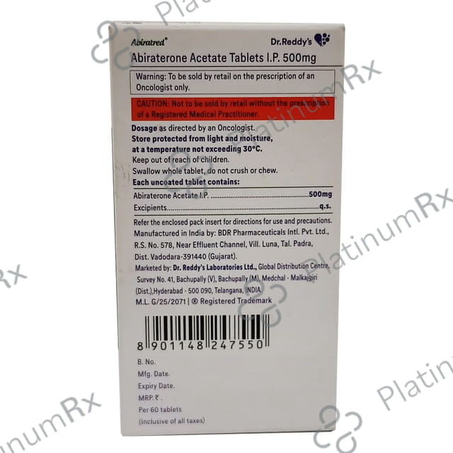 Abiratred 500mg Tablet 60s