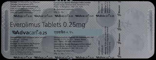Advacan 0.25mg Tablet