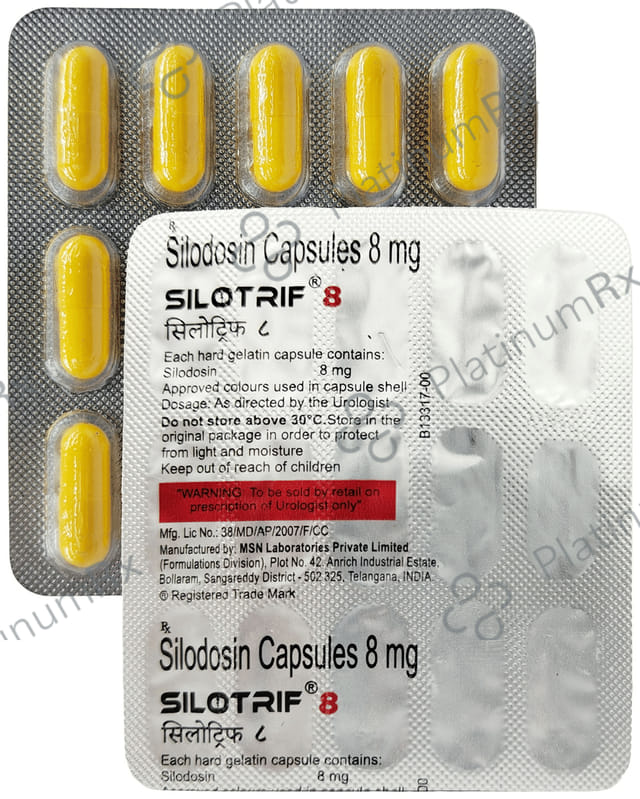 Silotrif 8mg Capsule 15s