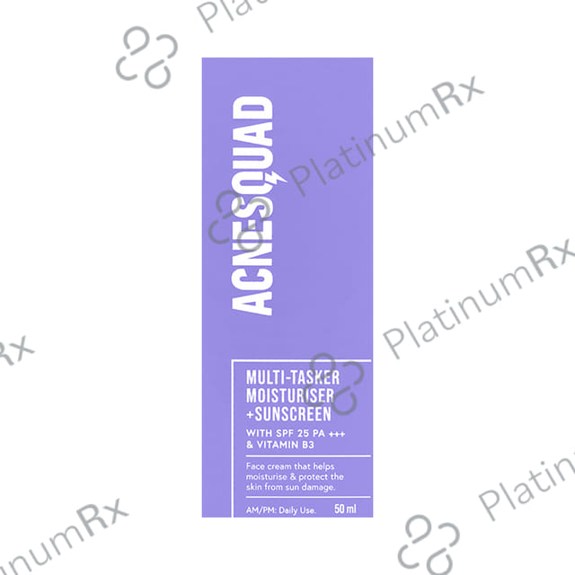 Acnesquad Multi-Tasker Moisturiser + Sunscreen SPF 25 PA+++