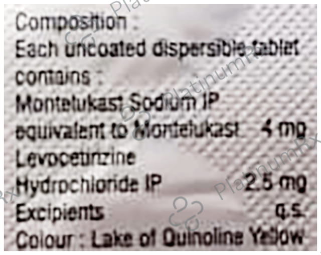 Nukast 4mg DT Tablet 10s