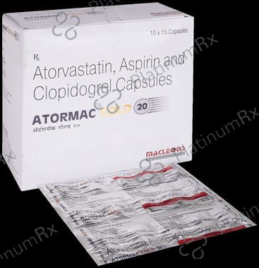 Atormac Gold 20/75/75mg Capsule 15s