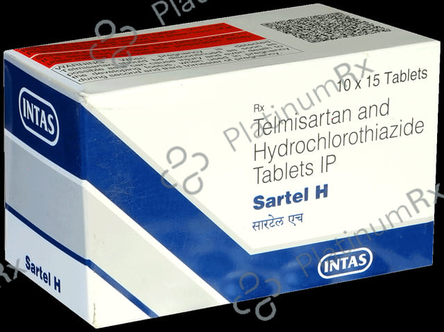 Sartel H 12.5/40mg Tablet 15s