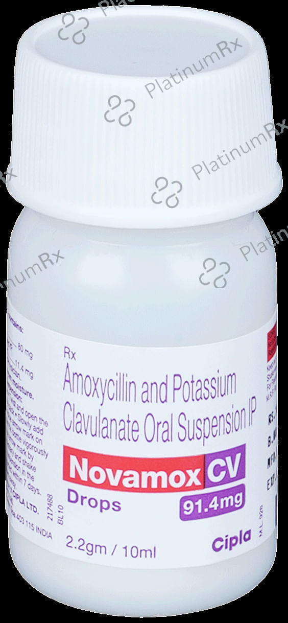 Novamox CV 80/11.4mg Drop 10ml