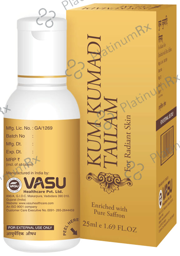Vasu Kum Kumadi Tailam 25 ml