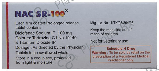 NAC SR 100mg Tablet 10s