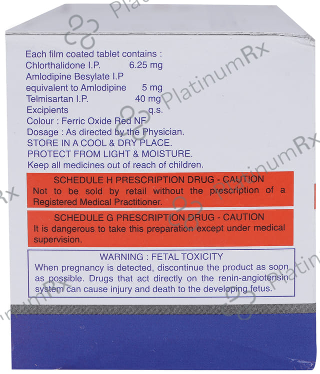 Tritelsar 40/5/6.25mg Tablet 10s